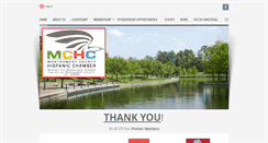Desktop Screenshot of mchchamber.org